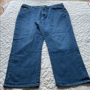 Lee Women's Straight Leg Blue Jeans